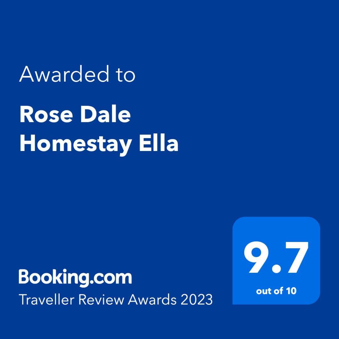 Rose Dale Homestay Элла Экстерьер фото